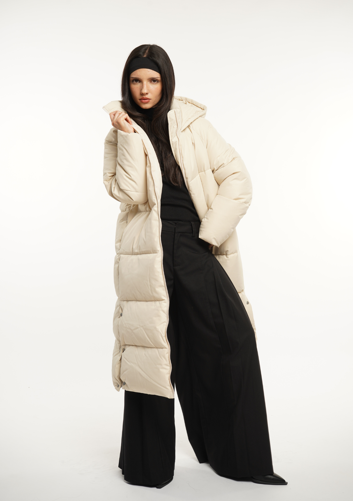 ThermaCoat™ - Winterjas met Dubbele Rits en Capuchon