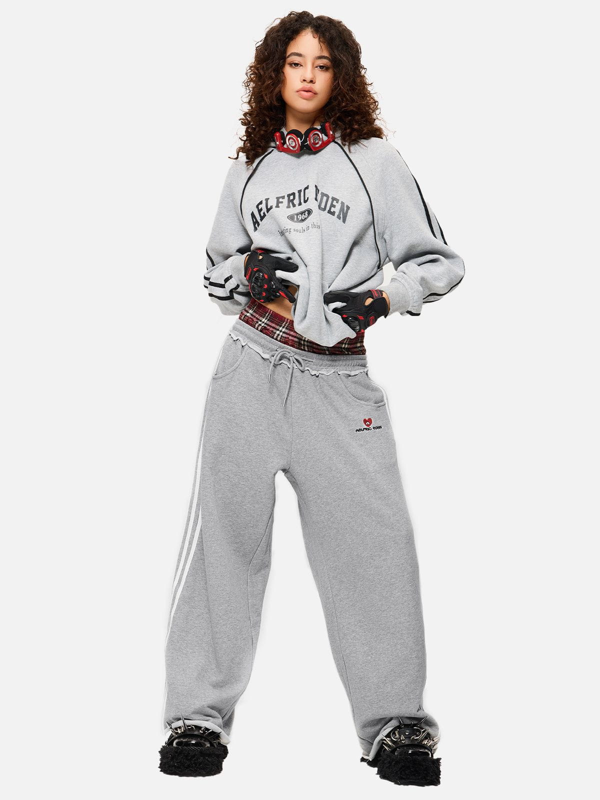 StreetVibe™ - Stijlvolle Patchwork Joggers