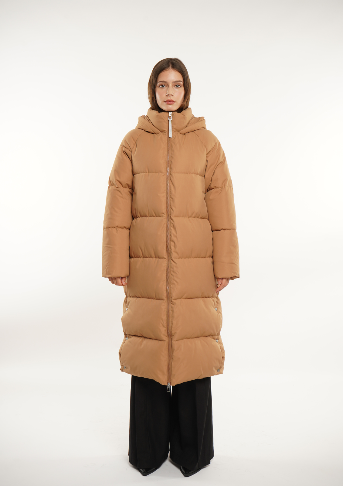 ThermaCoat™ - Winterjas met Dubbele Rits en Capuchon