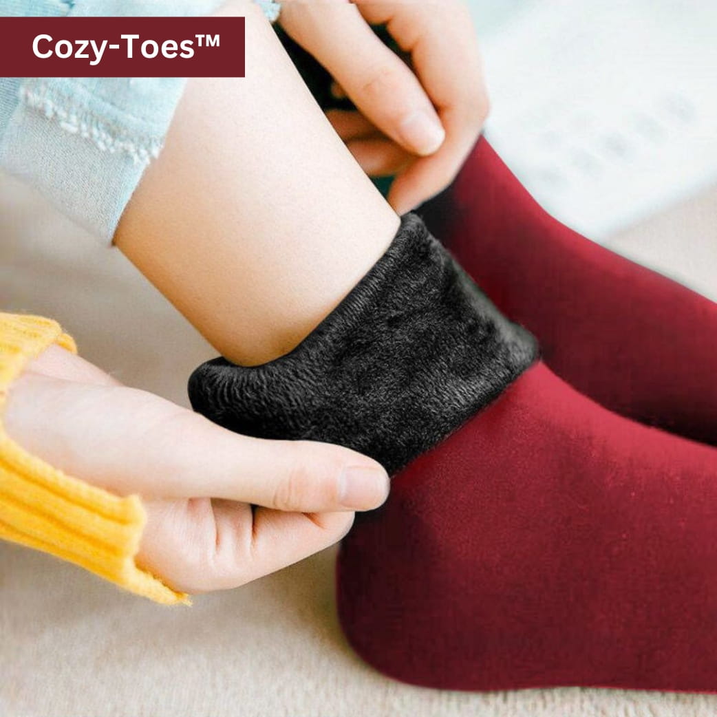 Cozy-Toes™ | Premium kasjmier sokken voor in de winter