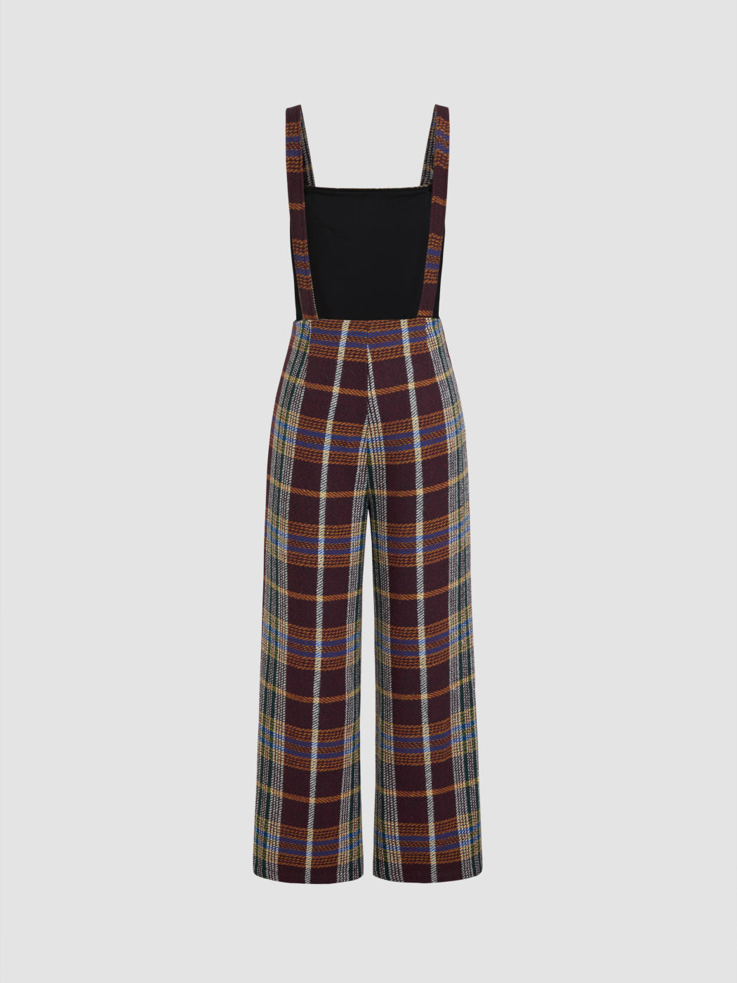 50% Dagaanbieding | ElegantWeave™ - Tijdloze Jumpsuit Met Ruitenstijl