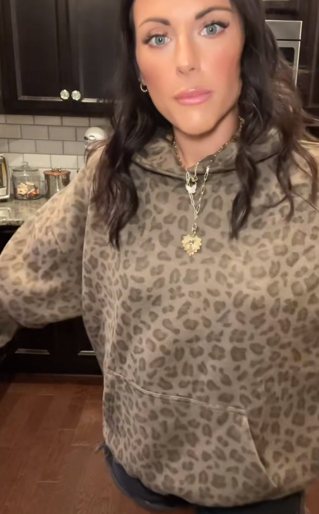 SavannahComfort™ Trendy Hoodie Met Gedurfde Dierenprint