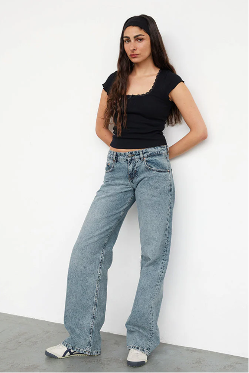 Eleganza™ - Trendy Lage Taille Jeans voor Dames