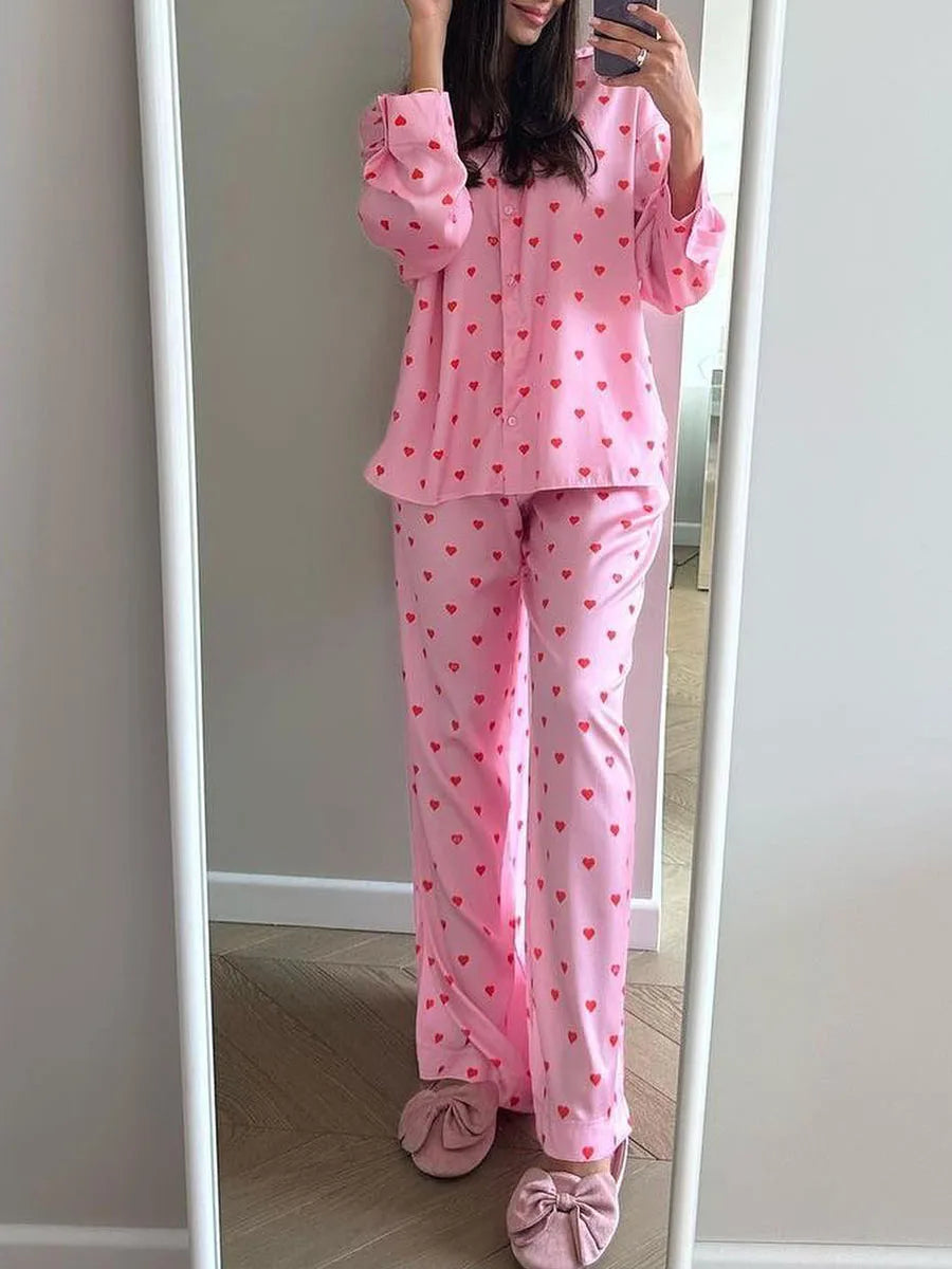 LunaLounge™ - Knusse Pyjama Set Voor Heerlijk Relaxen