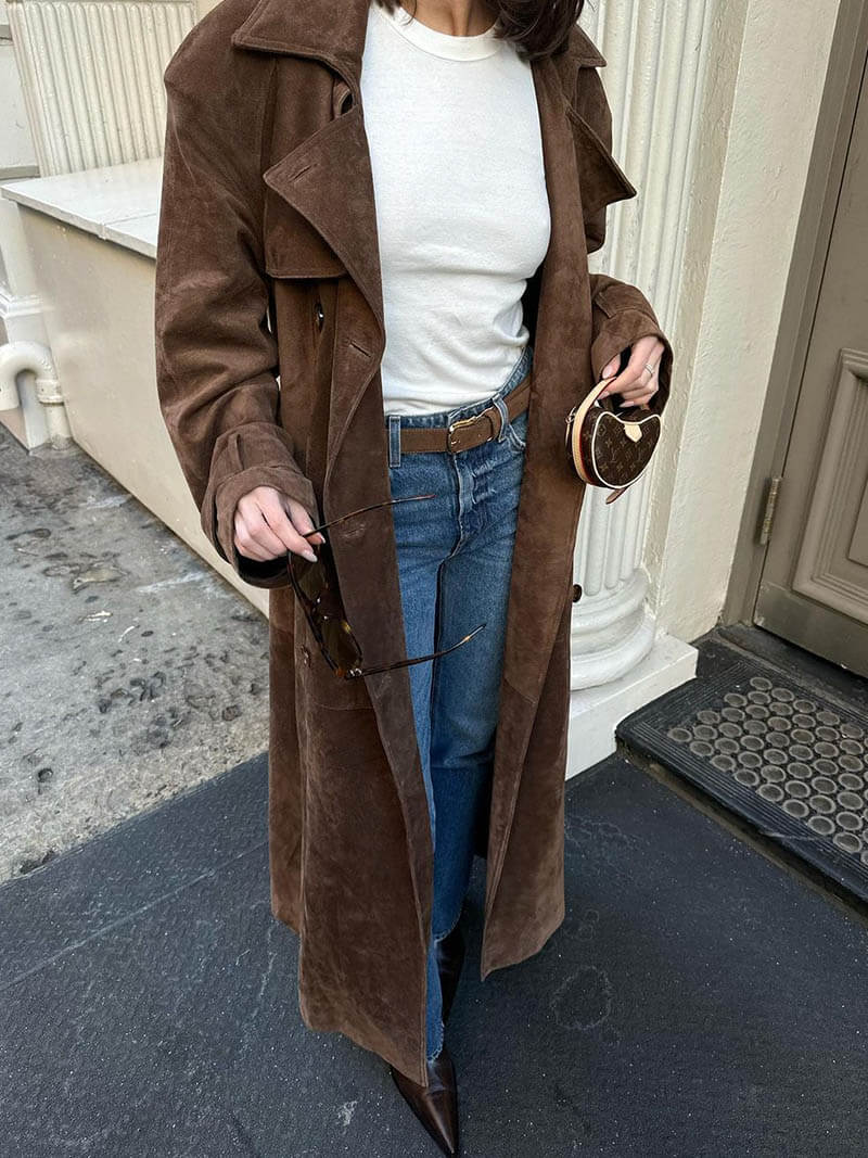 Moderna™ Tijdloze Trenchcoat - The Ultimate Mix of Class and Comfort