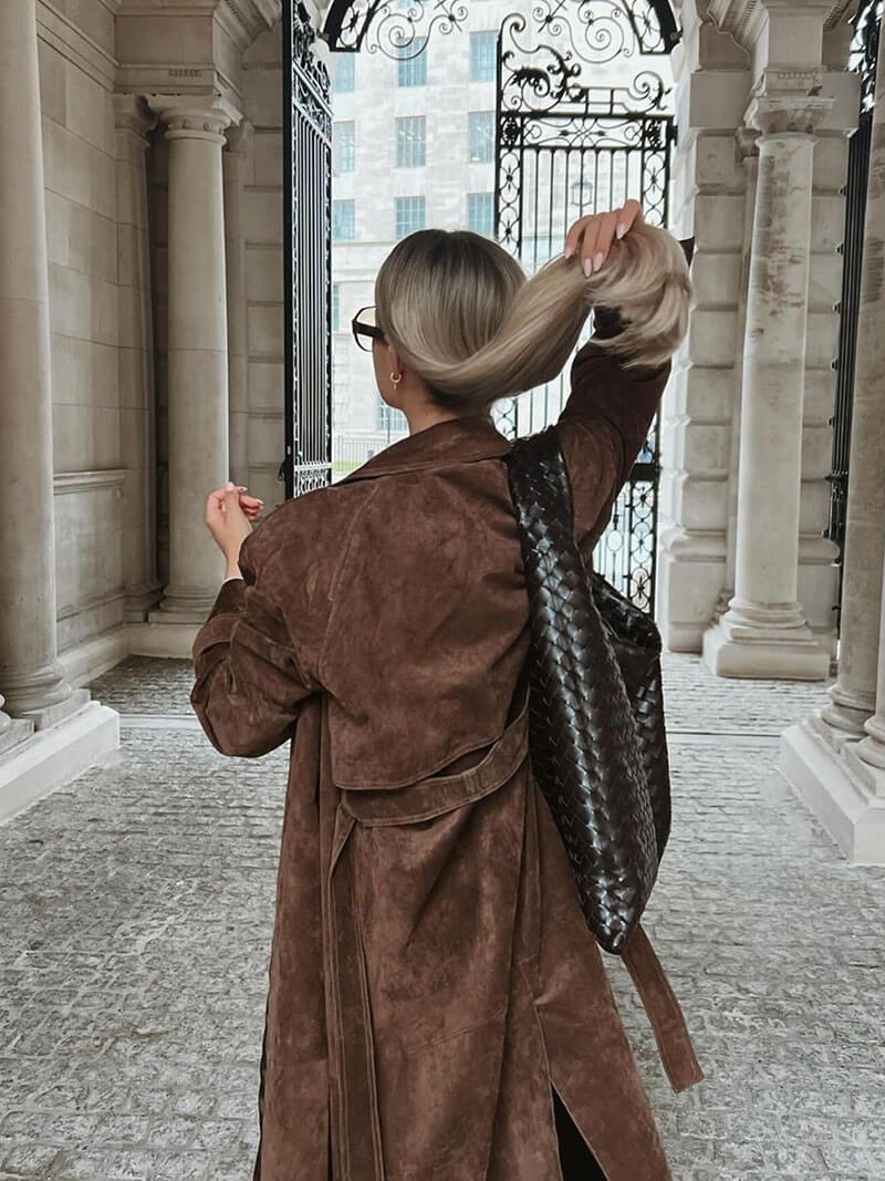 Moderna™ Tijdloze Trenchcoat - The Ultimate Mix of Class and Comfort