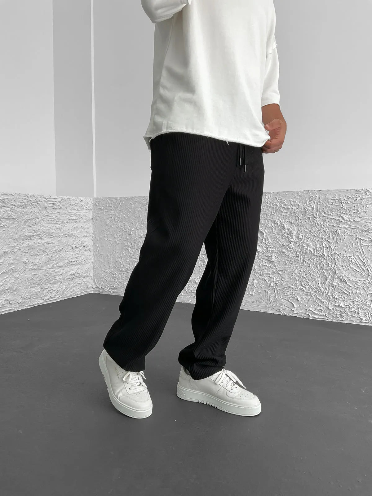 TrendRib™ - Moderne Geribbelde Broek voor Elke Gelegenheid