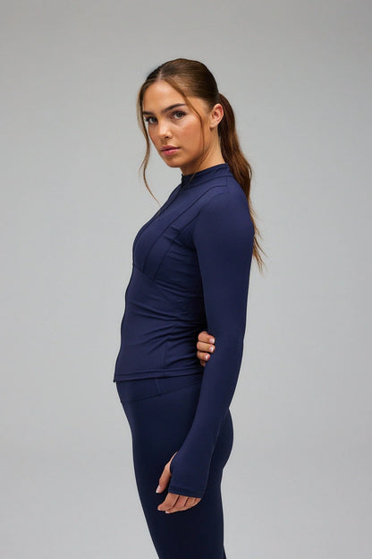 ClassyZip™ - Tijdloze Blouse met Moderne Touch