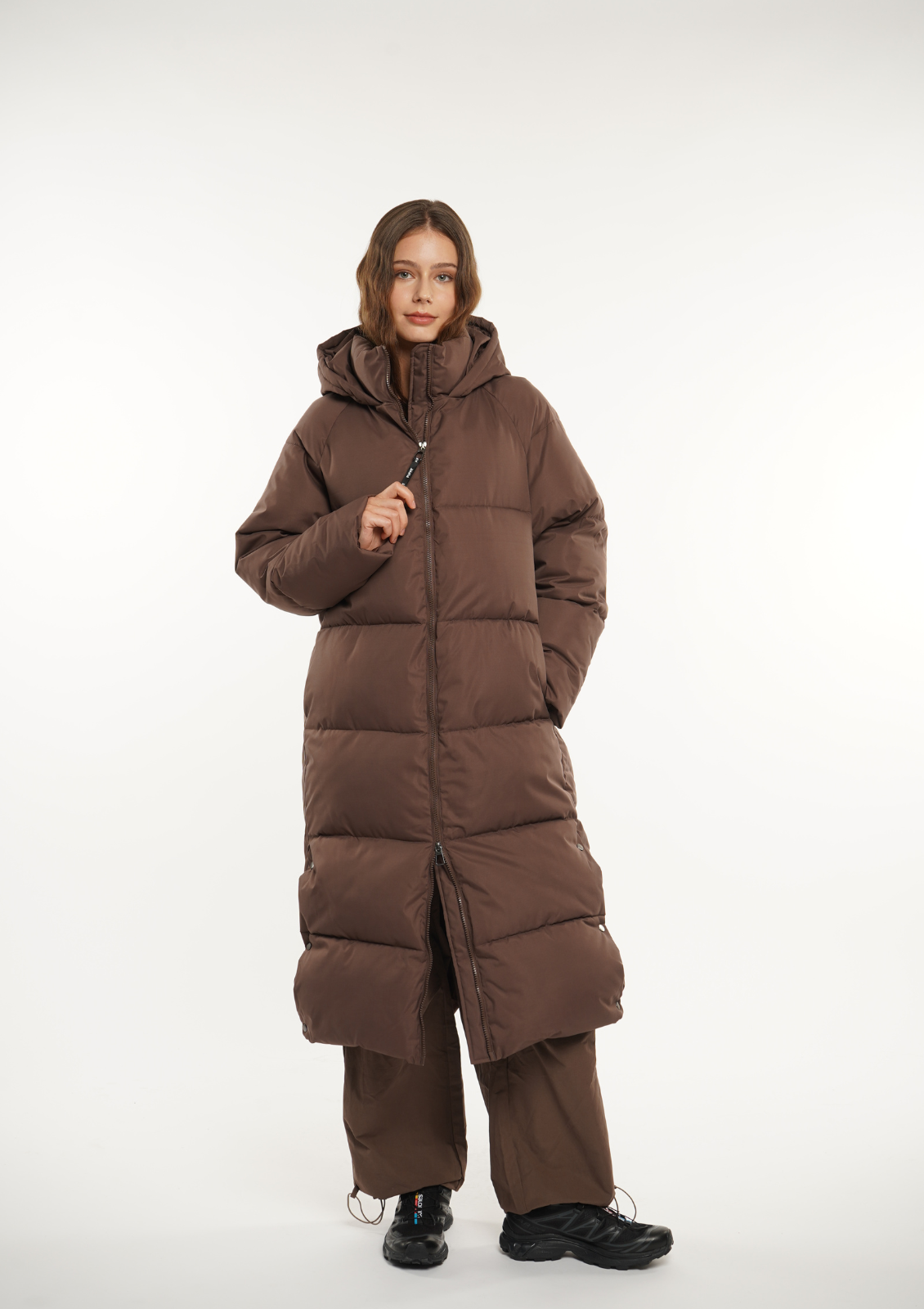 ThermaCoat™ - Winterjas met Dubbele Rits en Capuchon