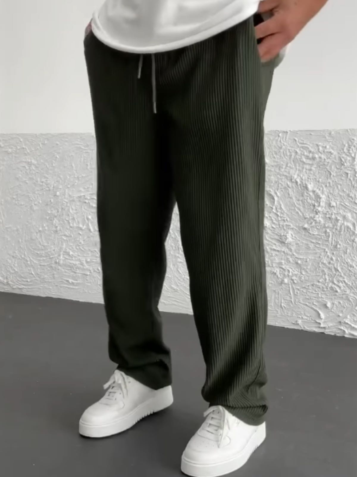 TrendRib™ - Moderne Geribbelde Broek voor Elke Gelegenheid