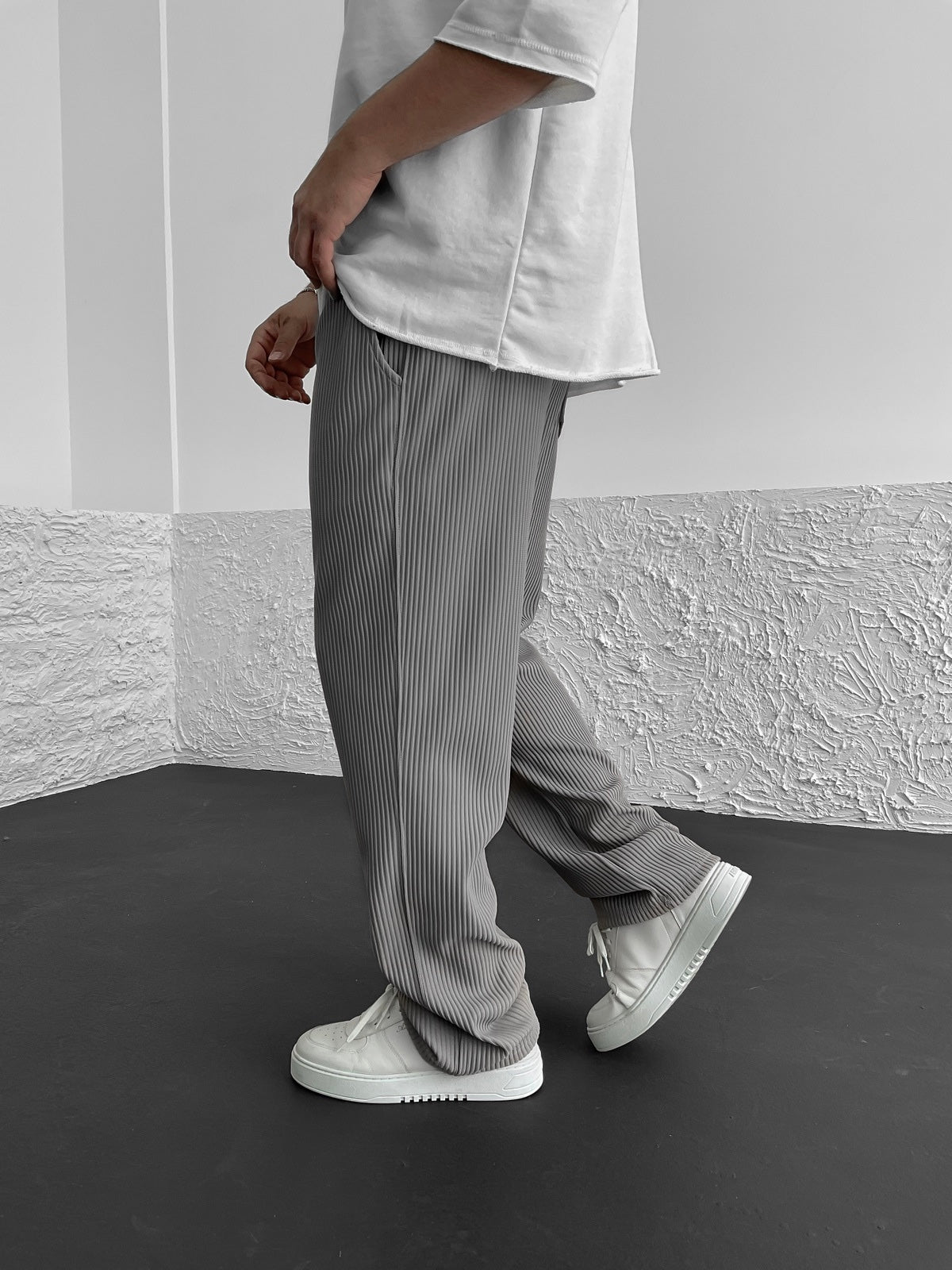 TrendRib™ - Moderne Geribbelde Broek voor Elke Gelegenheid