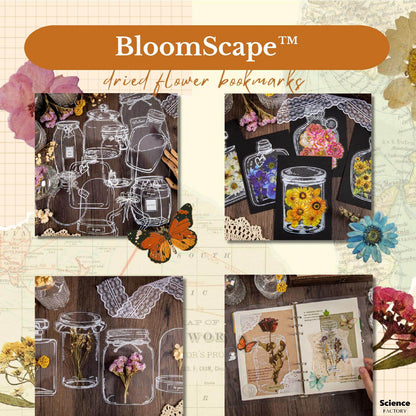 Laatste dag! 50% korting! Bloomscape™ Bookmarks (Set van 80 stuks)