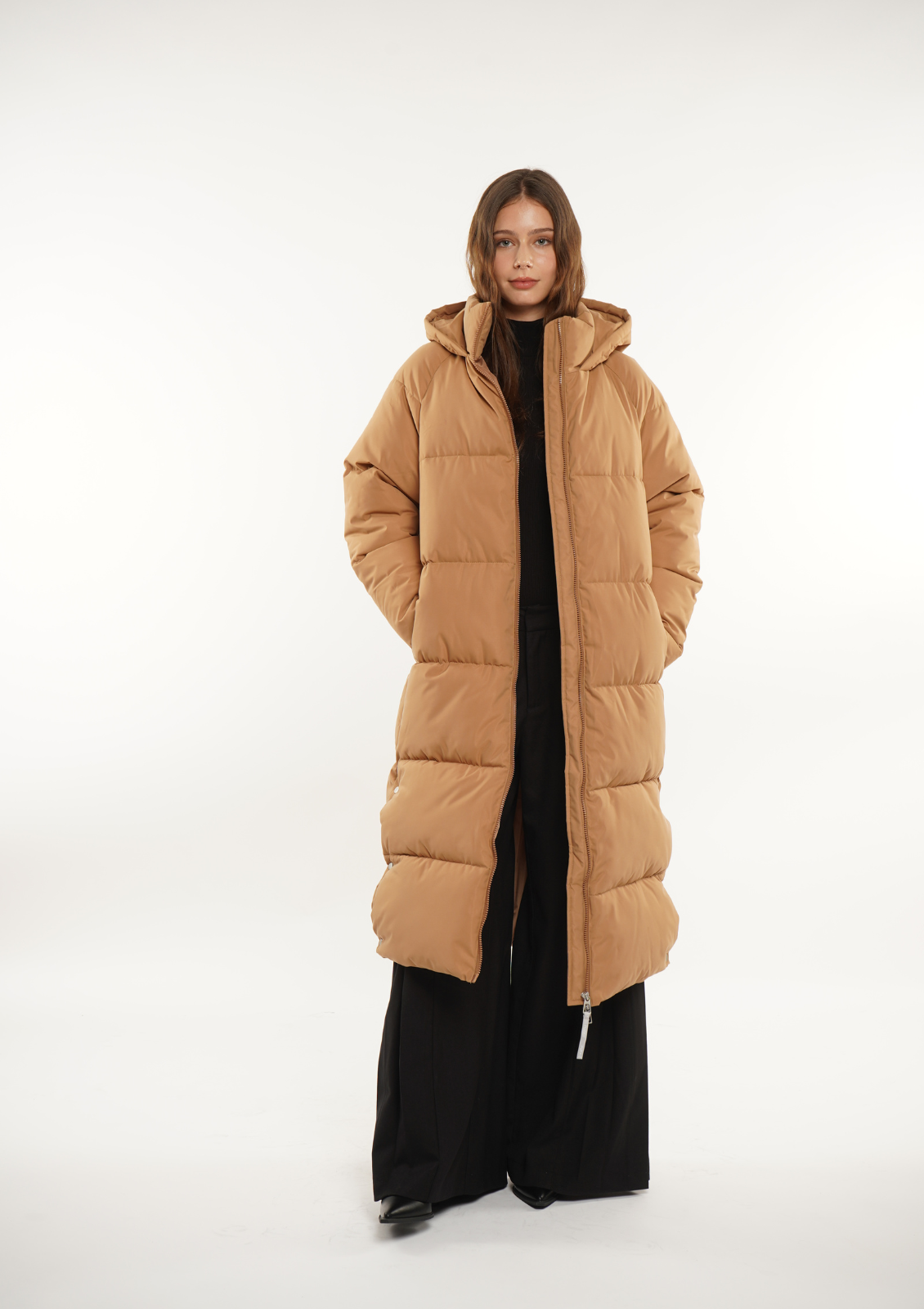 ThermaCoat™ - Winterjas met Dubbele Rits en Capuchon