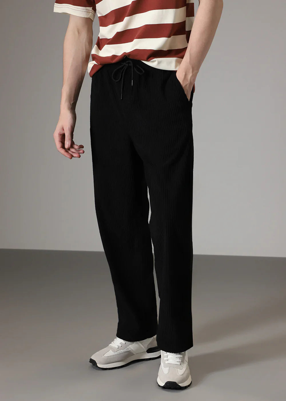 TrendRib™ - Moderne Geribbelde Broek voor Elke Gelegenheid