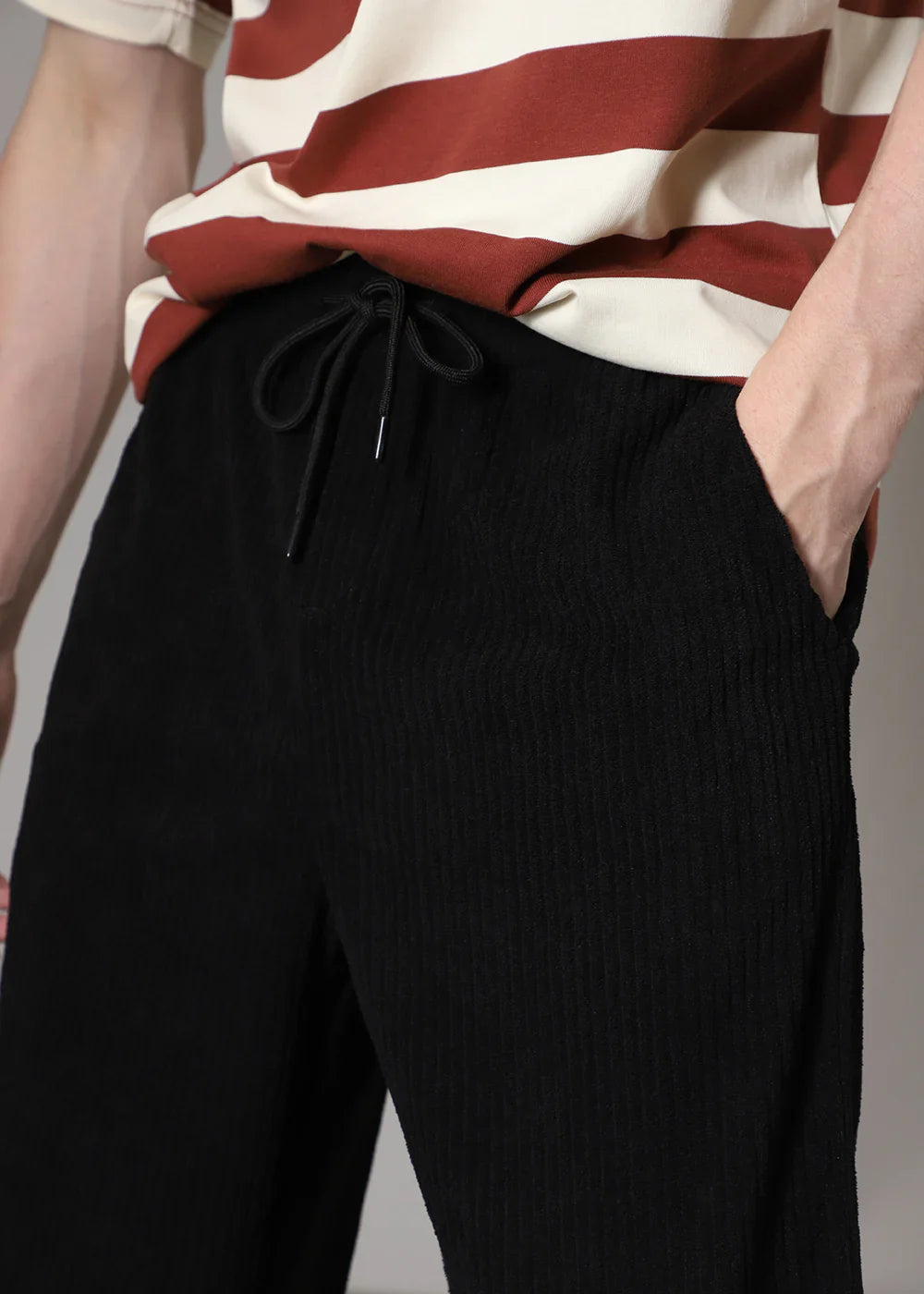 TrendRib™ - Moderne Geribbelde Broek voor Elke Gelegenheid