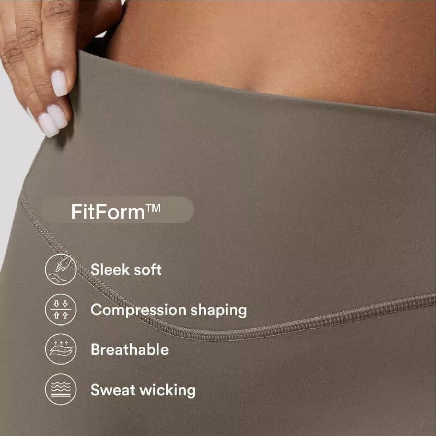 FitForm™ - Legging met Hoge Taille en Sculpteffect