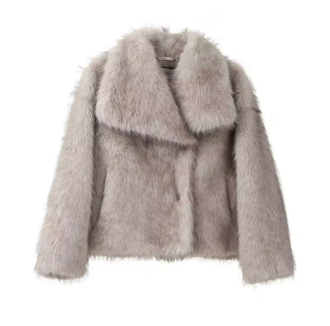 WinterFaux™ - Comfortabele Lange Mouwen Jas voor Dames