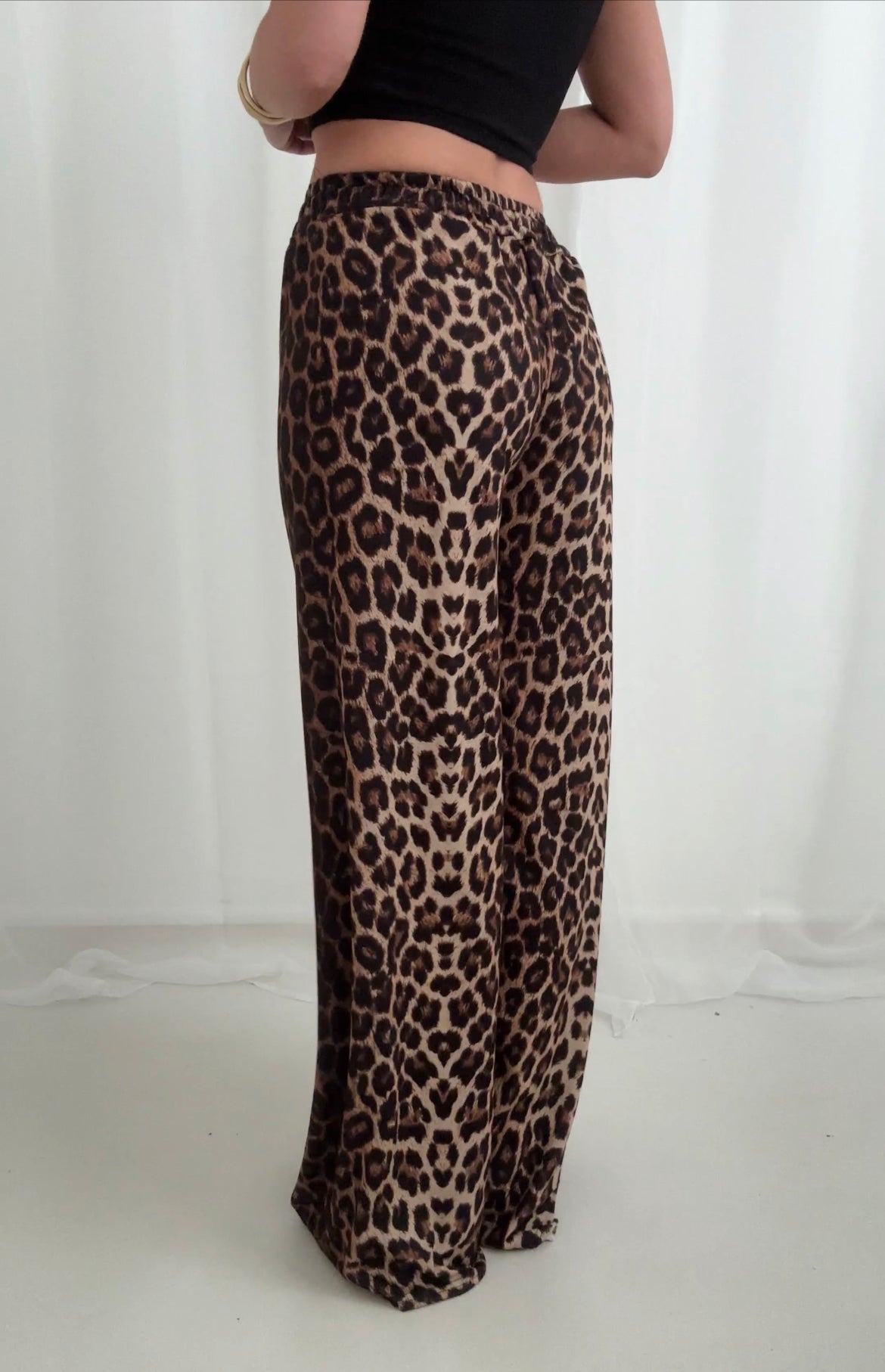ChicSavage™ – Elegant Ontworpen Broek Met Luipaardprint