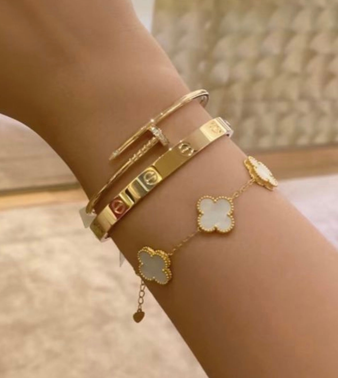 Gouden Harmonie™ - Prachtige Luxe Armbanden Set