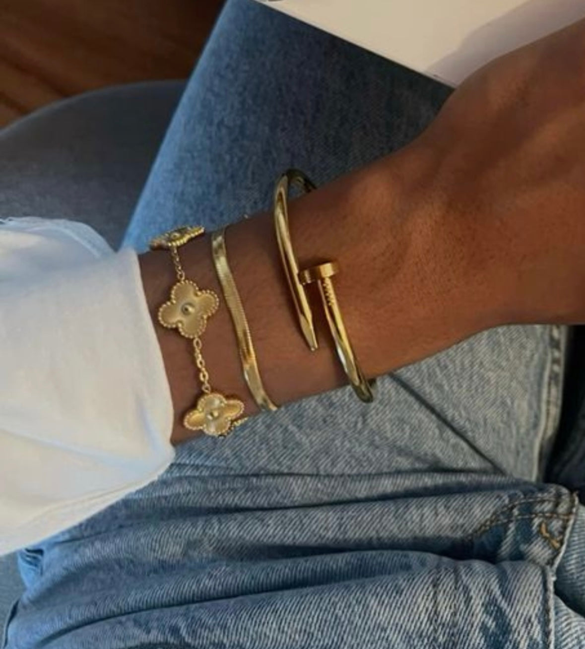 Gouden Harmonie™ - Prachtige Luxe Armbanden Set