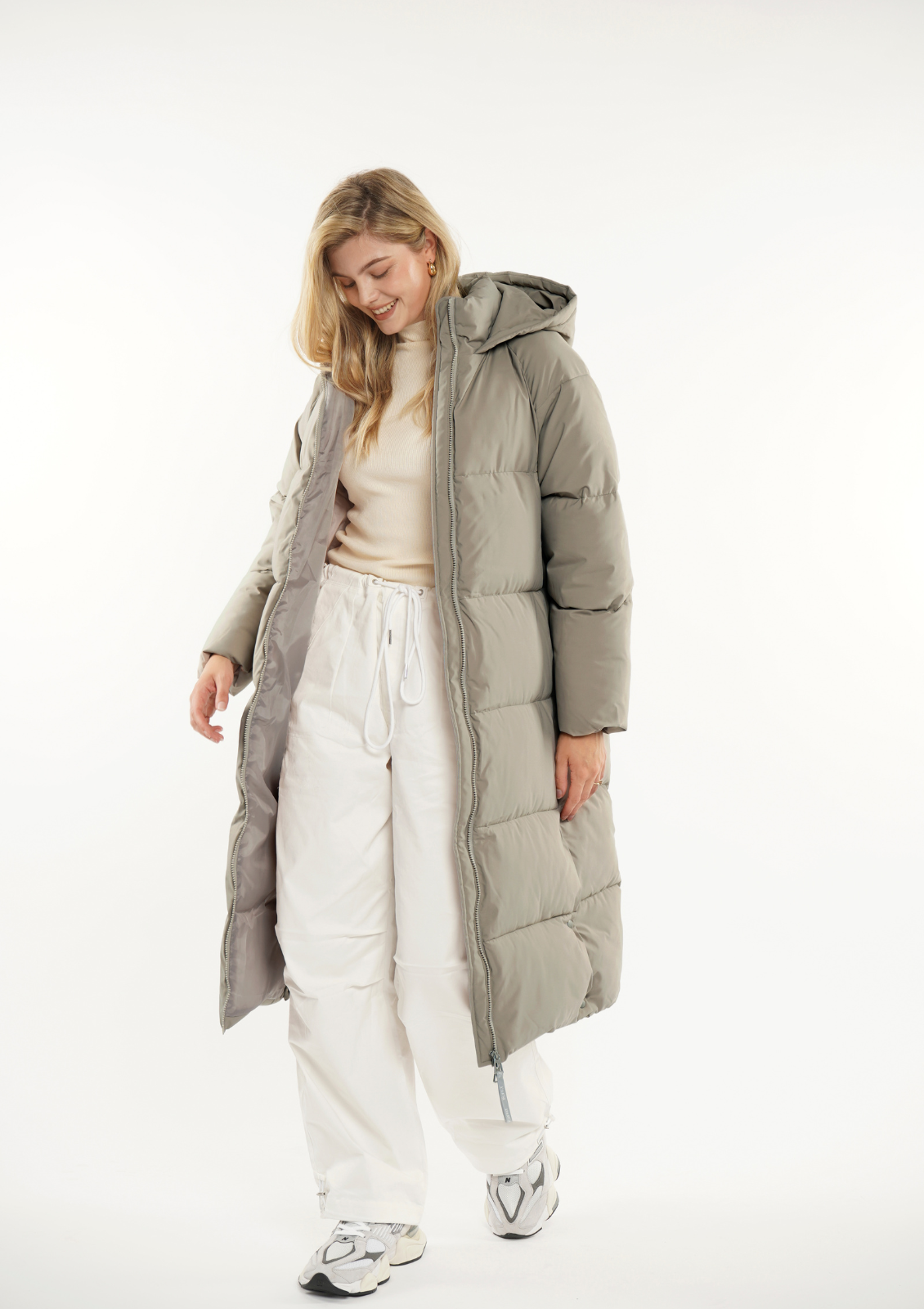 ThermaCoat™ - Winterjas met Dubbele Rits en Capuchon