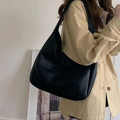 Mila™ | Vegan Leren Schoudertas