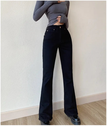 Eleganza™ Hoge Taille Slim Jeans