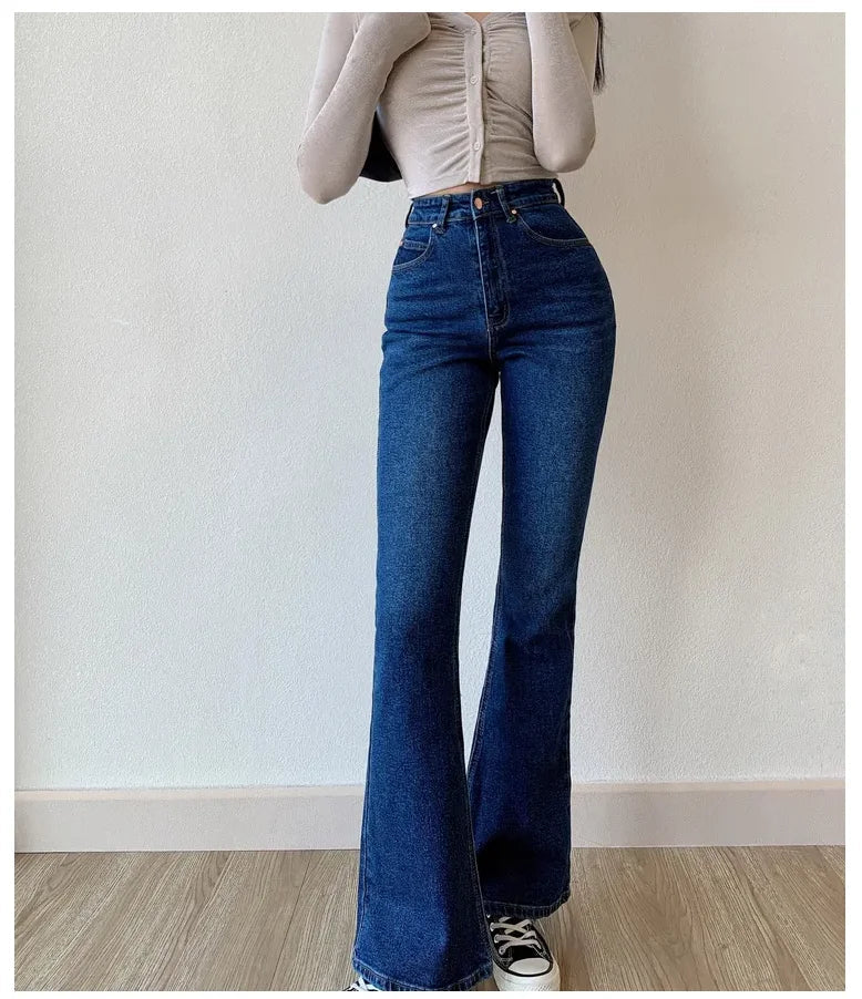 Eleganza™ Hoge Taille Slim Jeans