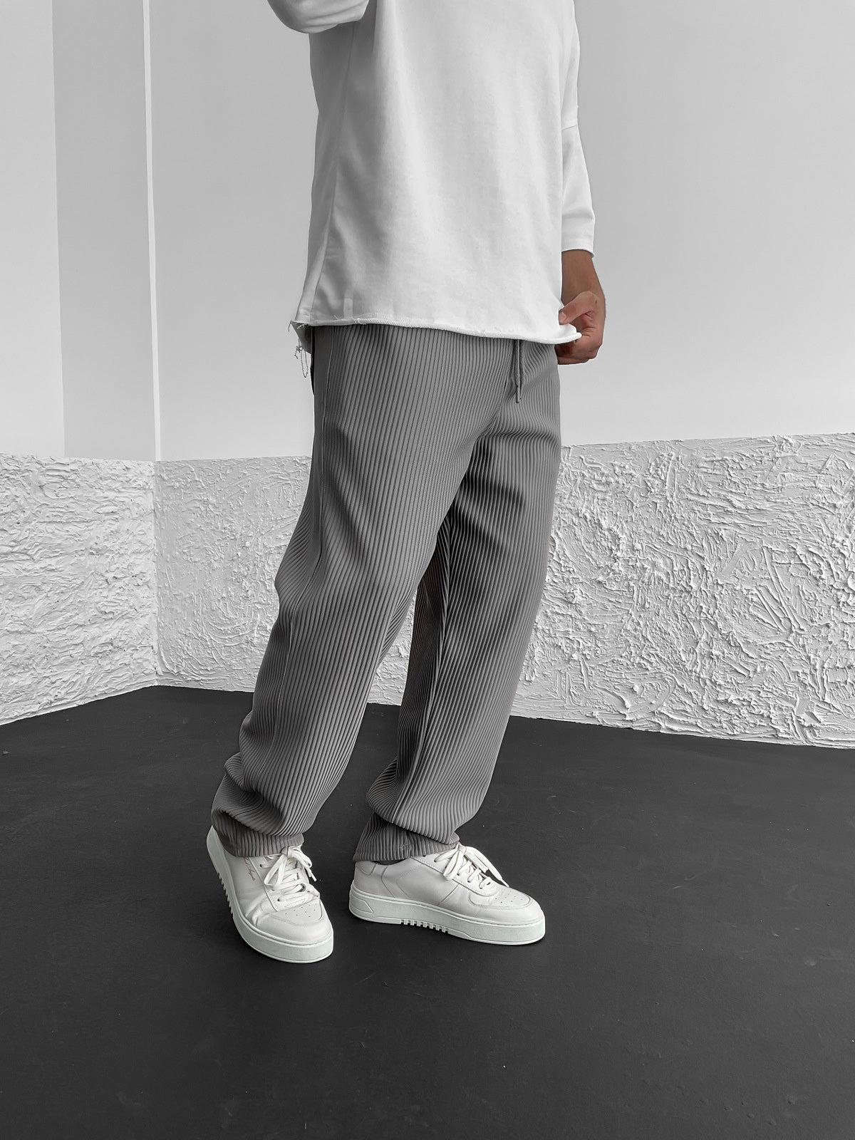 TrendRib™ - Moderne Geribbelde Broek voor Elke Gelegenheid