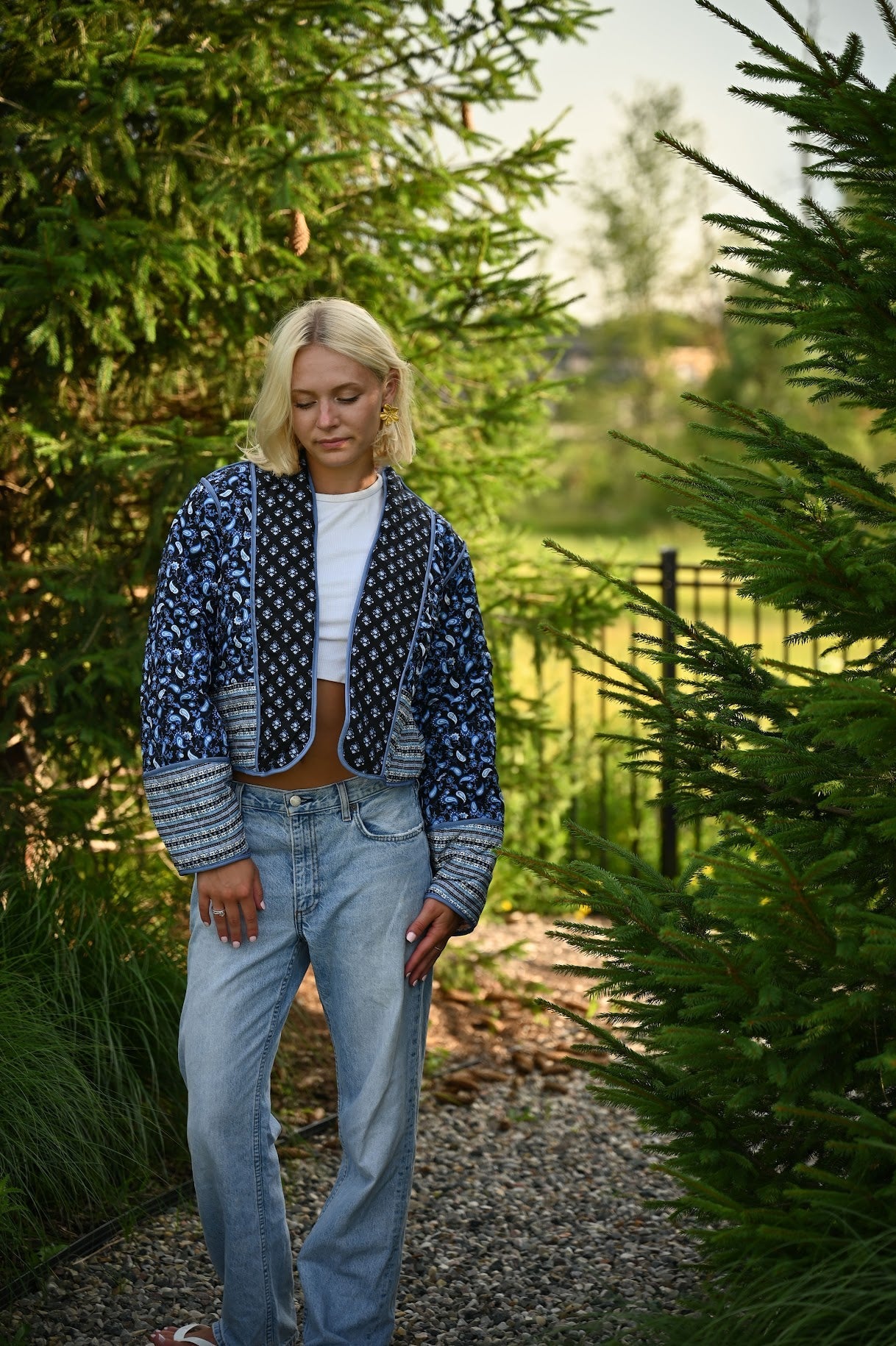 UrbanChic™ Stijlvolle Overgangsjas Met Patchwork Look